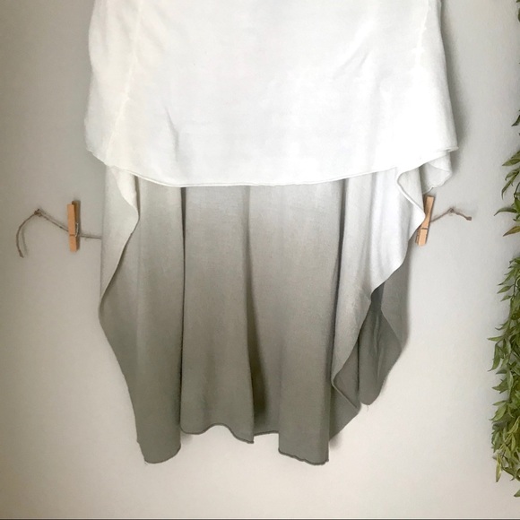 Lovestich Cowl Neck Knit Ombré Poncho Top NWT - Picture 7 of 13